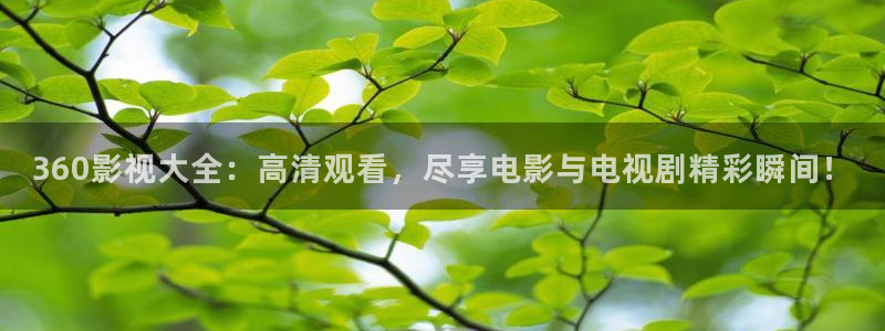 紅葉影視下載：360影視大全：高清觀看，盡享電影與電視劇精彩瞬間！